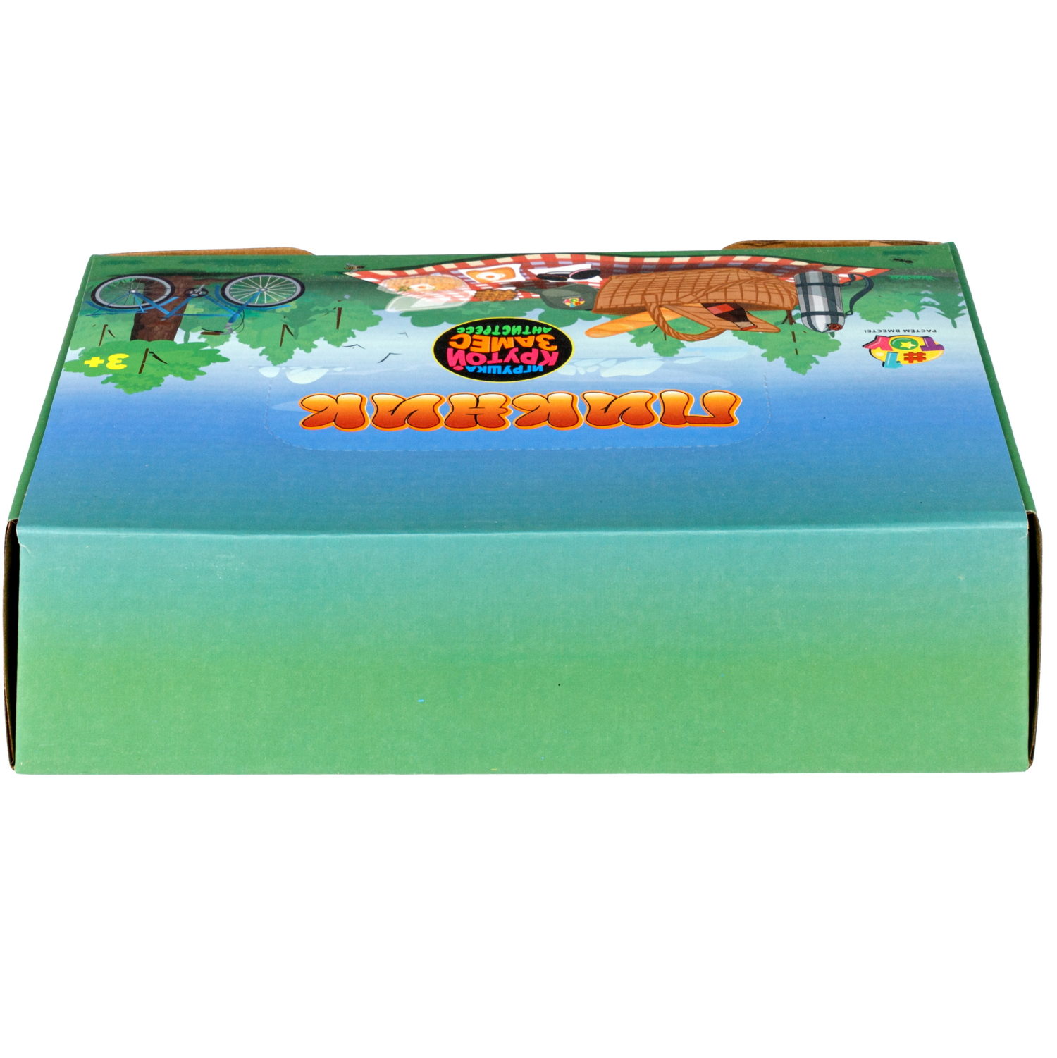 1toy Крутой замес Пикник тост с яичницой, в пак 13*13см, 8 шт в дб