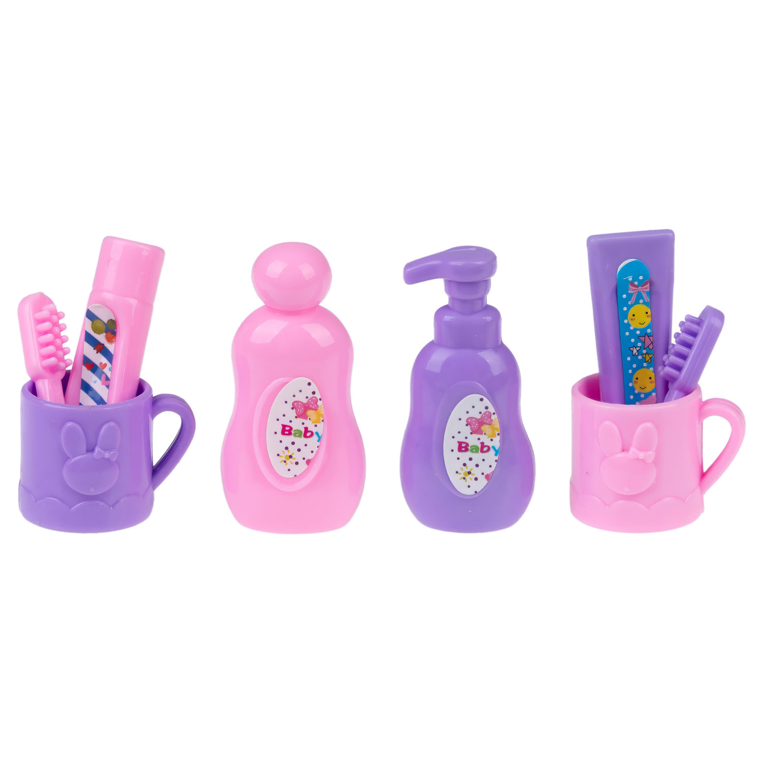 Кукла Alisa Little Love 15,2 см, брюнетка, с принадлежностями для умывания