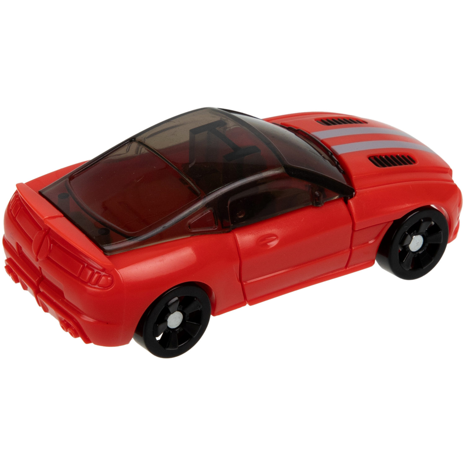 1toy Transcar mini робот-трансформер, 8 см, блистер (в асс. 2 вида, красный и синий)