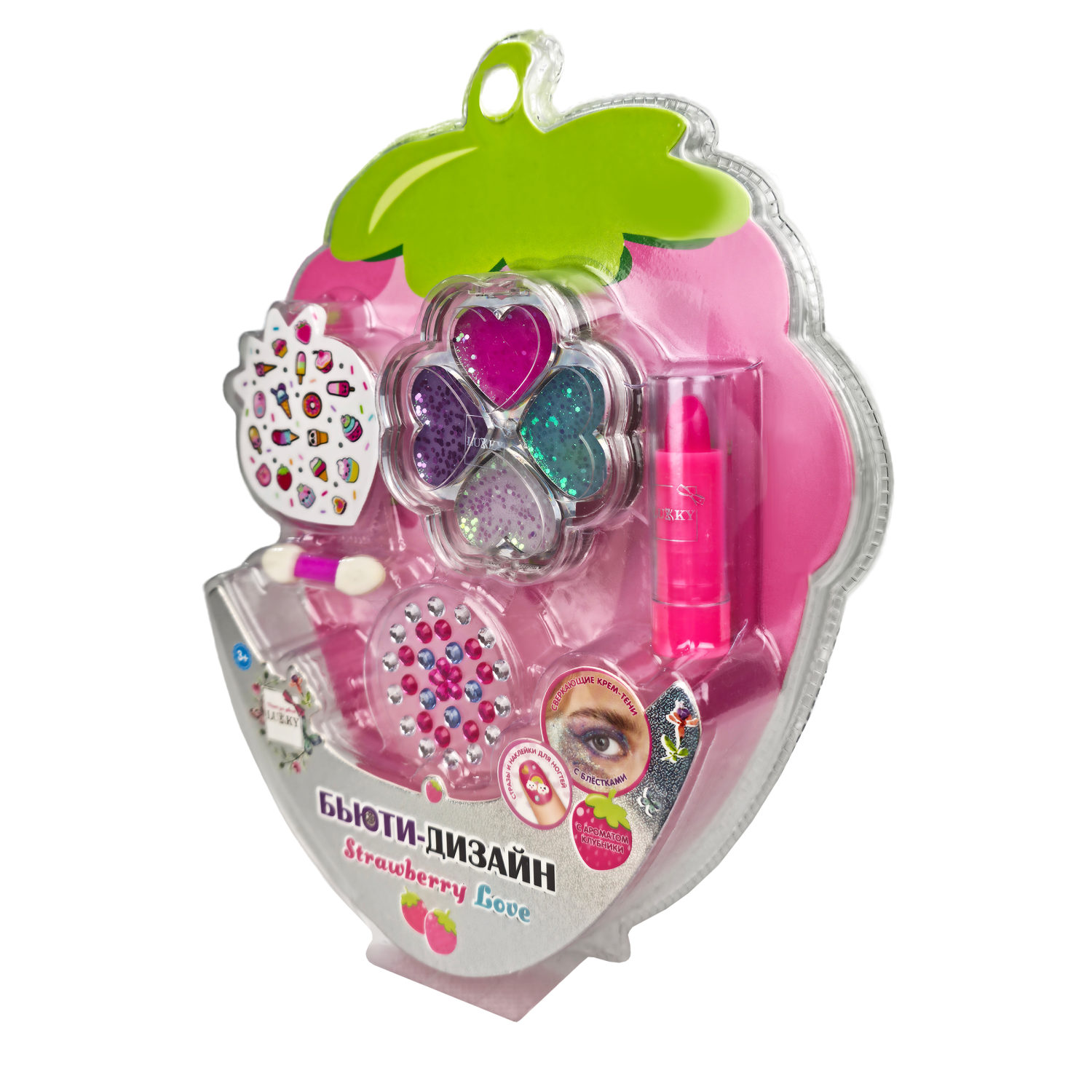 Набор детской декоративной косметики Lukky Бьюти Дизайн Strawberry Lover