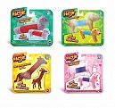 1TOY Крутой растяг 4 вида в асс., единорог, лама, жираф, собачка