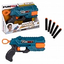 1toy Funmax "M11" бластер механич., 7 стволов, в компл. 8 EVA снарядов