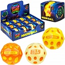 1toy Крутой замес Moon Ball сырный, 6 см, в ассорт. 3 цвета, д/б 12 шт.