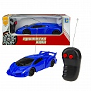 1toy Спортавто Машина на радиоуправлении, масштаб 1:26, 27 МГц, 17 см, на батарейках, 2 канала, синяя