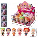 1toy Bubble Gum-антистресс "Куколки" 7х13 см, 6 видов в асс., 12 шт. в д/б