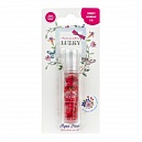 Lukky Aqua Fleur масло-блеск для губ в роликовой упаковке с красными цветами, 7,5 мл, блистер