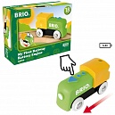 Электропоезд для деревянной железной дороги BRIO, паровозик детский на магнитах