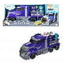 1TOY Мой первый трансформер трейлер (45 см, фиолет.)