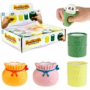 1Toy Жмяка "Выскочка. Панда" 5,6х5,6х6,2 см, 12 шт. в д/б