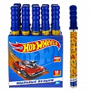 Hot Wheels, мыл. пуз. колба в термоплёнке 200 мл., 10 шт в д/б (23,5*10,5*38)