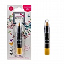 Lukky Girl Pearl тени карандаш c перламутровым эффектом, цвет золотой, 3, 5 гр, блистер