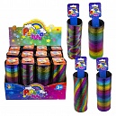 1toy пружинка Радуга-Дуга металик с рис в асс. 5,2*15см.в дб.12 шт, 22*17*16см