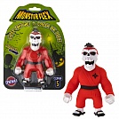 1toy Игрушка для мальчика, тянучка монстр MONSTER FLEX серия 5, Череп каратист, антистресс