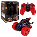 1toy Драйв Трюковая машина-перевертыш на р/у, 30 см, 4 канала, вращ. на одном колесе, переворот назад, 2,4 ГГц, АКБ 9,6V700mAh, свет. Эфф.
