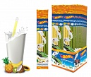 HOT WHEELS трубочки для молока 5шт. (кокос, тропик, банан), блок 24 шт. (30г x 24 x 6)