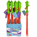 1toy Мы-шарики! Гигантские мыл. пуз. с раскладным элементом, колба 49 см, 165 мл, Дракоша, 12 шт в д/б (49*16*17)