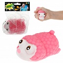 1toy Жмяка, "Собаки" 8х6 см, розовая