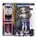 Rainbow High Shadow модная кукла Nicole Steel, с двумя нарядами